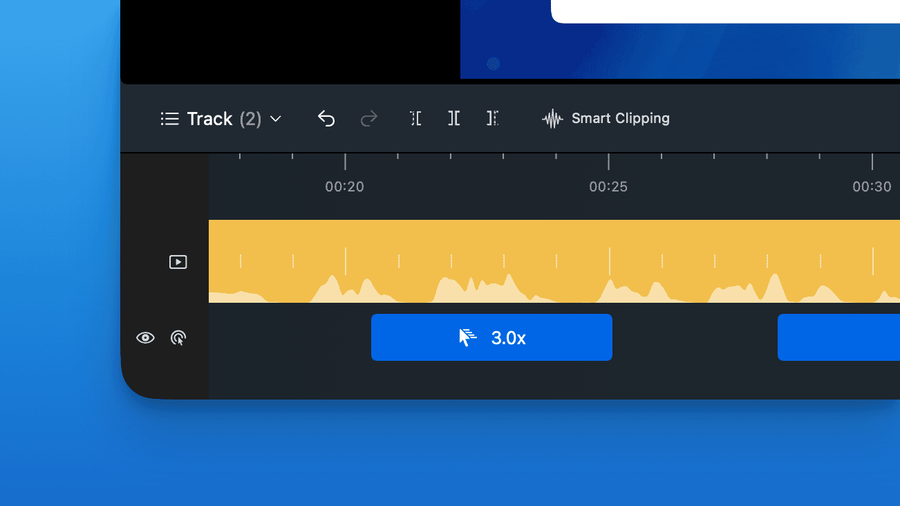 ScreenSage Pro zoom timeline block